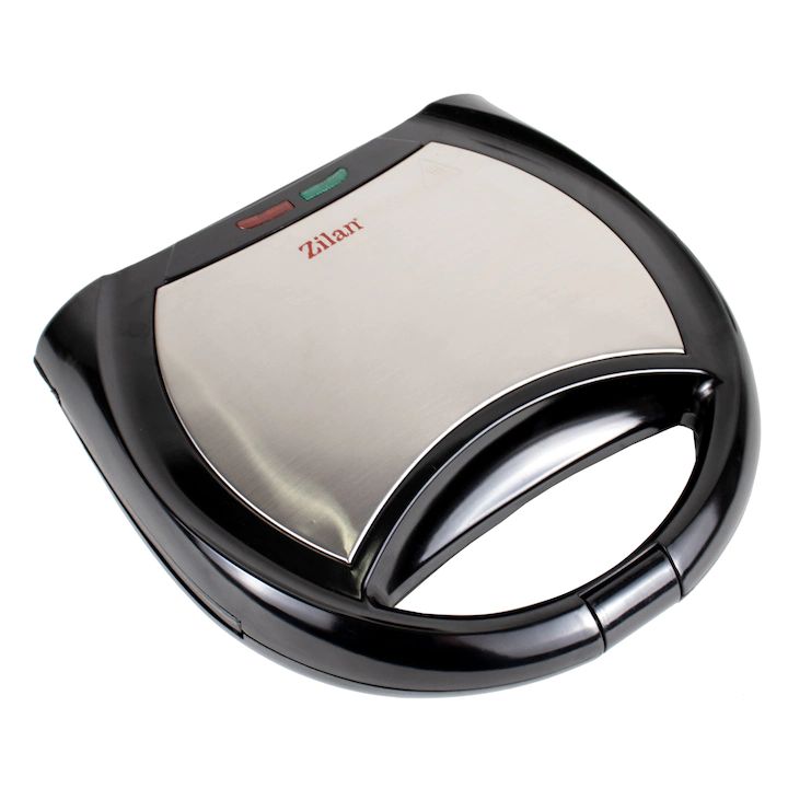 Sandwich-maker / Grill Zilan ZLN-8136 – 750 W, plăci antiaderente, indicatori LED, depozitare verticală Sandwich-maker / Grill Zilan ZLN-8136 – 750 W, plăci antiaderente, indicatori LED, depozitare verticală